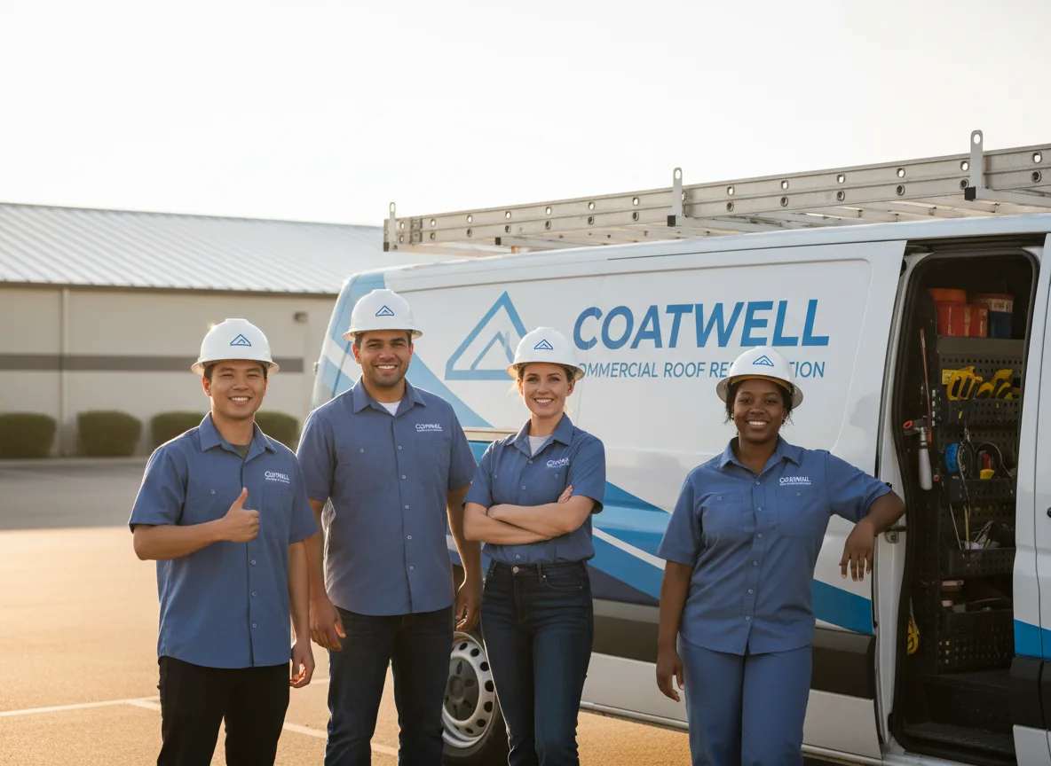 Commercial roof coating company in Huddleston, VA